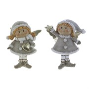 Фигурка декоративная "Ангел", L8 W5 H11 см, 2в.