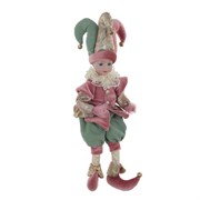 Игрушка мягконабивная "Клоун" (не музыкальный) , сидячий L16 W28 H30 см, стоячий H52 см