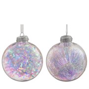 Украшение новогоднее "Шар", D 9 см, L9 W9 H9 см, 2 в.