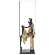 Фигурка декоративная "Влюбленная пара", L13 W9 H37,5 см