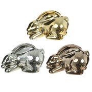 Фигурка декоративная "Заяц", L4,5 W8 H5 см, 3в.