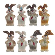 Магнит "Заяц",  L3,5 W1,5 H6 см, 8в.