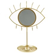 Зеркало настольное, L24 W14 H33 см