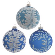 Украшение новогоднее Шар "Ветка-02", L8 W8 H9 см