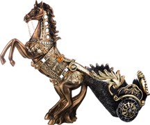 Подставка под бутылку "Лошадь" 40,5*15*32,5 см серия "махараджи"