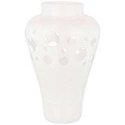 Ваза "Hypnotic zoe white" H=26см