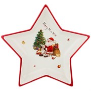 Блюдо "С новым годом!" 25*25*3,5 см