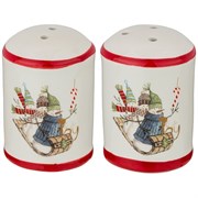 Набор для специй "Зимняя забава" 2пр. 4,5*4,5*7 см