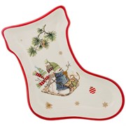 Блюдо "Зимняя забава" 21*15,5*3 см