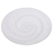 Набор подстановочных салфеток "Native" D=38 см из 4 шт цвет: белый