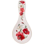 Подставка под ложку "Маки" 23*10,5*3 см