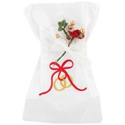 Набор для сервировки стола салфетка+ мешочек "Совет да любовь",40х40 см ,100% х/б,белый