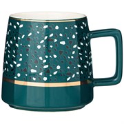 Кружка lefard "Break time" 360 мл , темно-зеленая