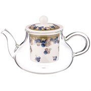 Чайник стеклянный с ситом lefard "Фрукты" 500 мл