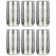Набор стаканов из 6 шт "Бакарра графит" 330 мл