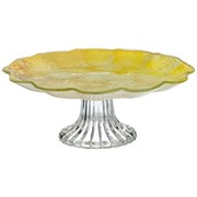 Блюдо на ножке 20 см коллекция "Новогодний калейдоскоп"