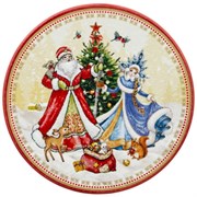 Подставка под горячее коллекция "С новым годом!" D=10,3 см