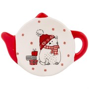Набор подставок для чайных пакетиков из 2 шт коллекция "Christmas gift" 11.8x9x1.7 см