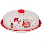 Блюдо для блинов коллекция "Christmas gift" 23*10 см