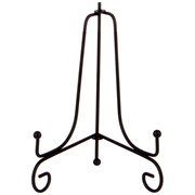 Комплект подставок для тарелок из 5 шт 17*11 см H=16 см цвет - черный