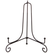 Комплект подставок для тарелок из 5 шт 20*13 см H=20 см цвет - черный