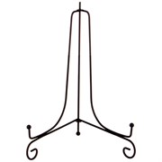 Комплект подставок для тарелок из 5 шт 25*15 см H=22 см цвет - черный