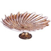 БЛЮДО НА НОЖКЕ "VENICE JULIA BROWN"