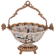 Конфетница с ручкой 29,5*18 см H= 32 см