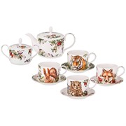 Чайный сервиз lefard "Лесная сказка" на 4 пер.  260 мл