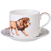 Чайная пара lefard "Animal world" лев 300 мл