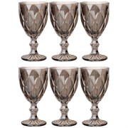 Набор бокалов для вина "Ромбо" 6 шт 320 мл / H=17 см