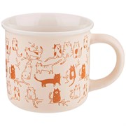 Кружка lefard котомания 400 мл