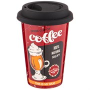 Кружка lefard coffemania с крышкой 400 мл