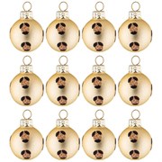 Набор шаров на маленькую елочку из 12 шт D=3 см