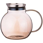 Кувшин agness "'экселент"1,5 л боросиликатное стекло, нжс крышка с фильтром