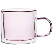 Кружка с двойными стенками "Double-wall" 230 мл D=8,5 см H=7,5 см