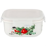 Салатник с пластик. крышкой lefar