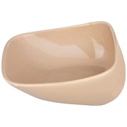 Салатник bronco "Fusion" 450 мл 16*16*7 см кремовый