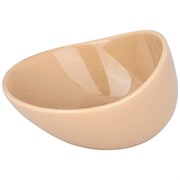 Салатник bronco "Fusion" 300 мл 12,5*12*7 см кремовый