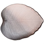 Блюдо плоское "Eden" silver 28 см