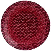 Тарелка "Lace" bordeaux 21 см