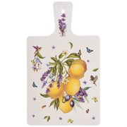 Доска сервировочная с ручкой lefard "Прованс лимоны" 30,5*18,5*1 см