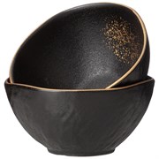 Набор салатников bronco "Midnight gold" 2 шт