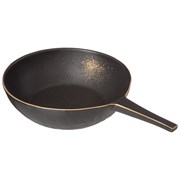 Блюдо с ручкой bronco "Midnight gold" 30,5*21*5,5 см