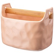 Подставка под кухонные принадлежности bronco "Meadow" 21,5*13,5*16,5 см пудровый