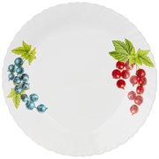 Тарелка обеденная agness berry mood 25 см