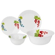 Набор столовый agness berry mood 19пр: 25 см /20 см /15 см /23 см