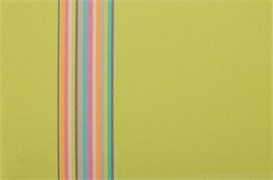 Набор подстановочных салфеток "Muza color" 45*30 см из 4 шт цвет: лайм