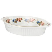 Блюдо для запекания agness "Фрукты" овальное