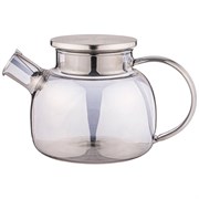 Чайник заварочный agness "Smoky" 1000 мл цвет:дымчатый
